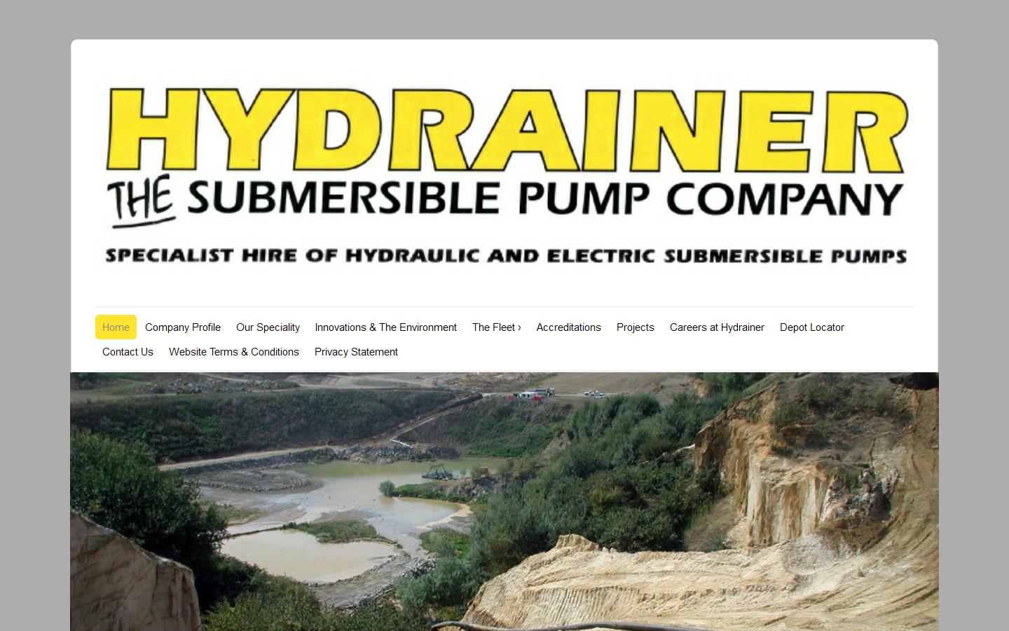 Hydrainer Website
