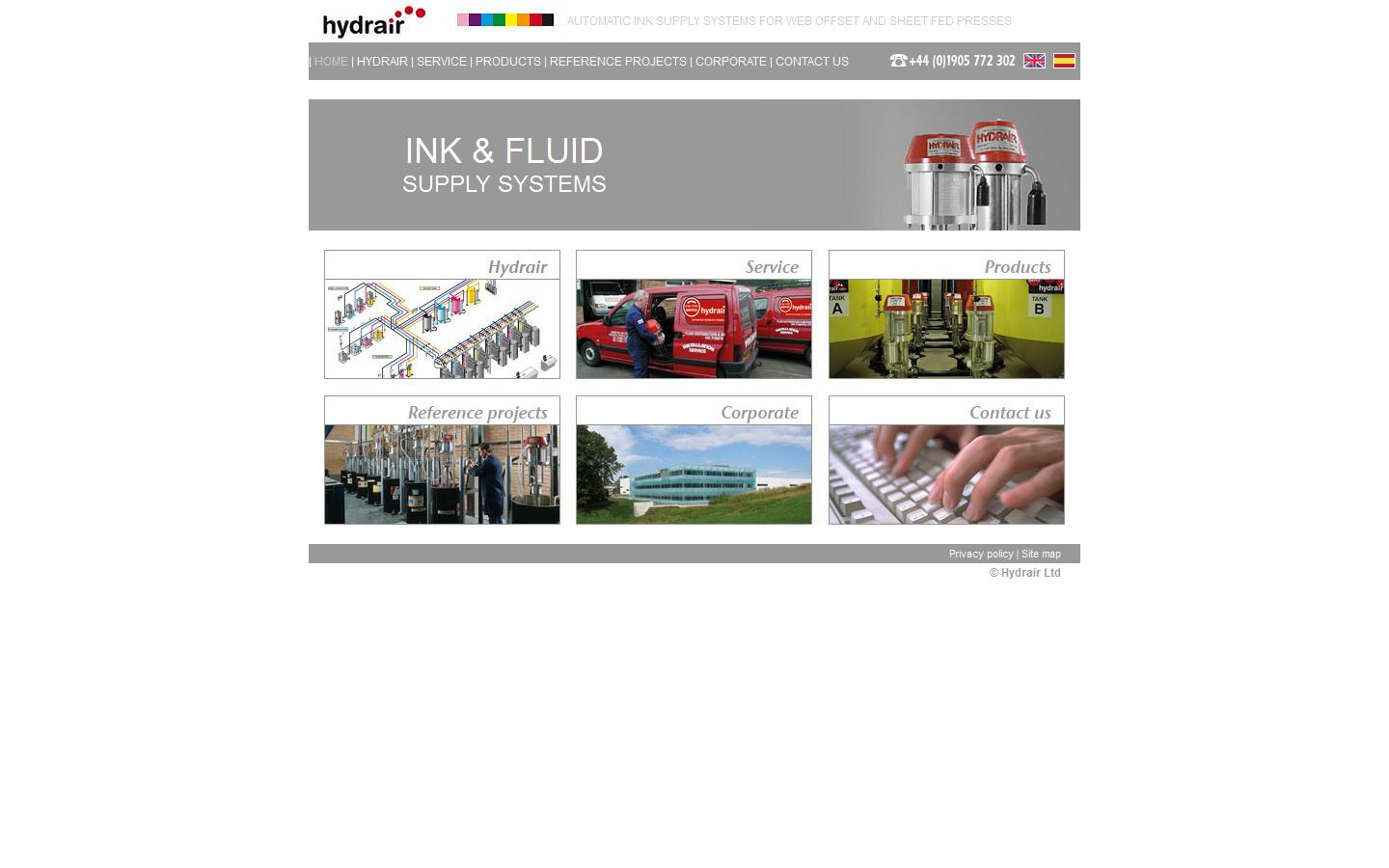 Hydrair Website