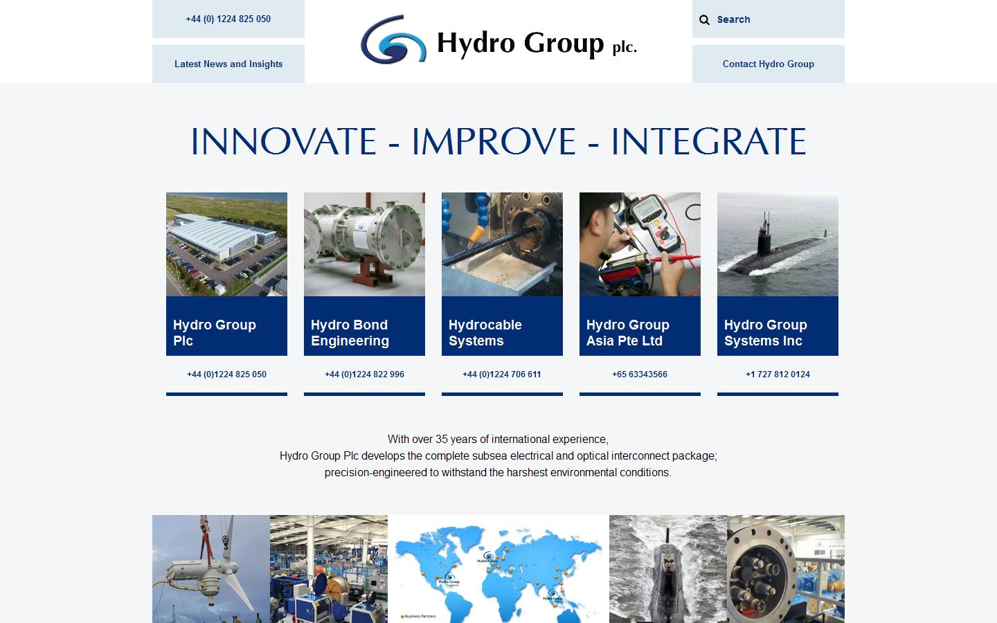 Hydro Bond Engineering Ltd Website