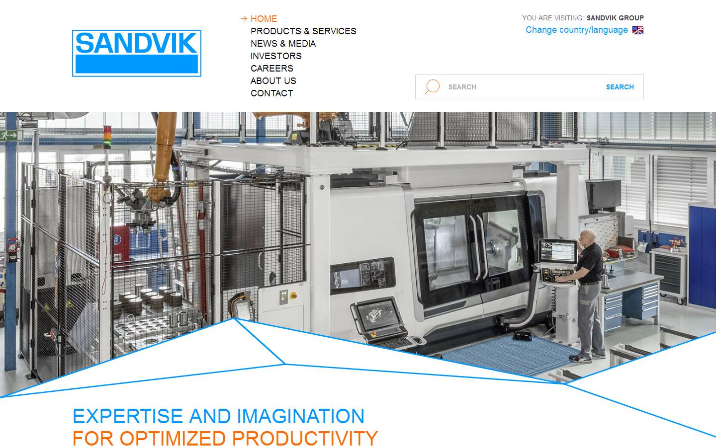 Sandvik Heating Technology UK Website