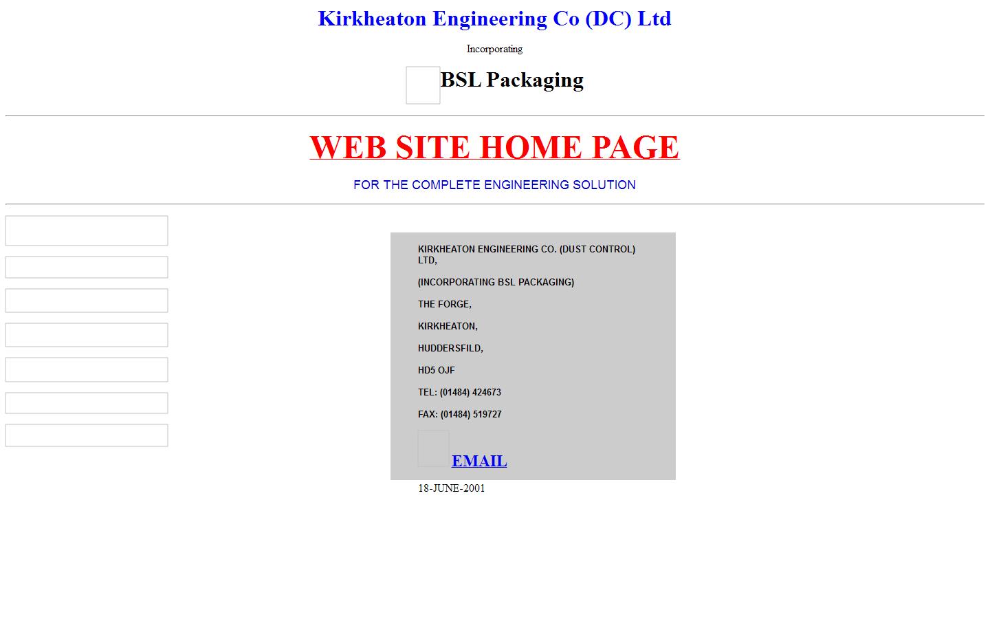 Kirkheaton Engineering Website