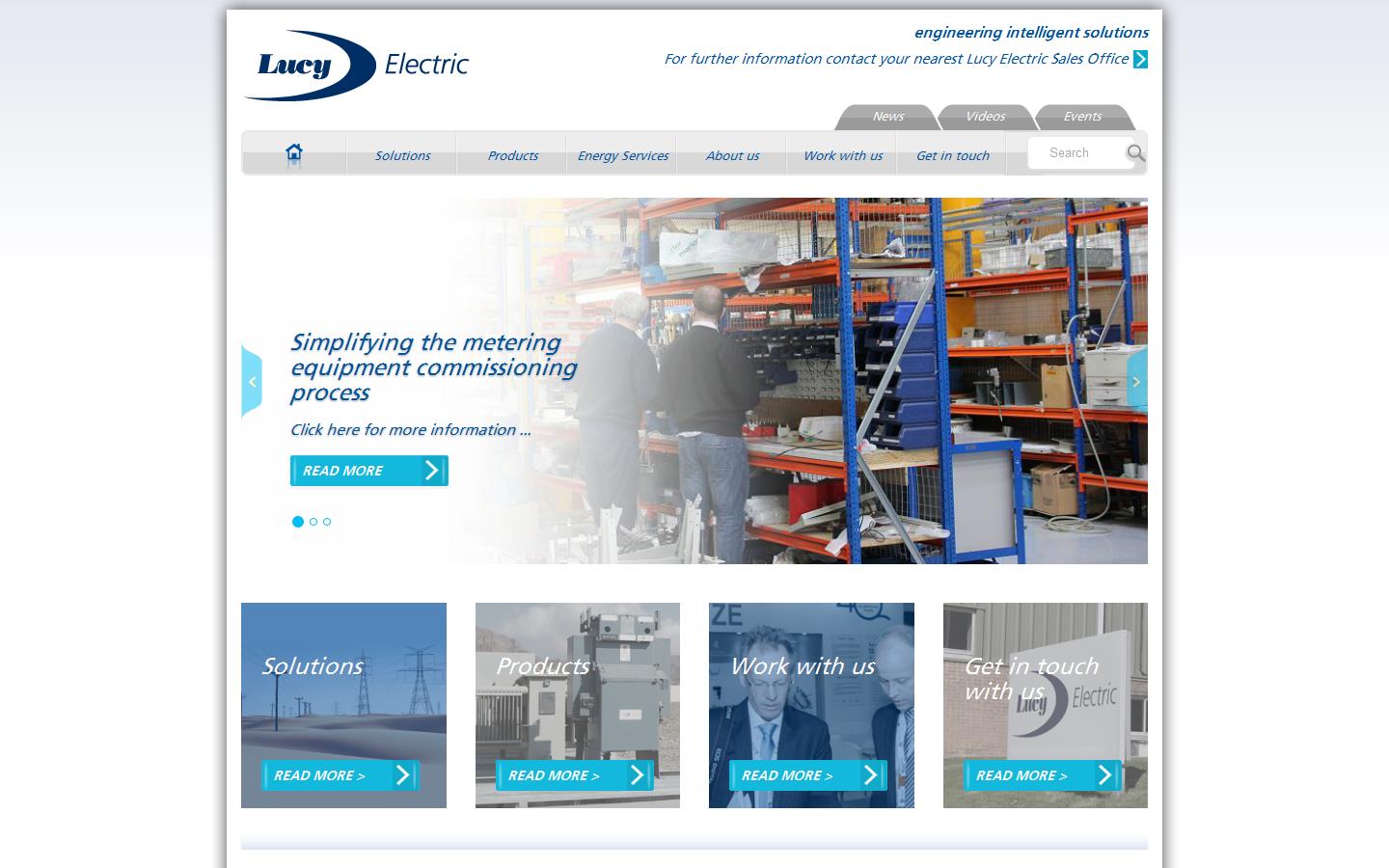 Lucy Electric Website