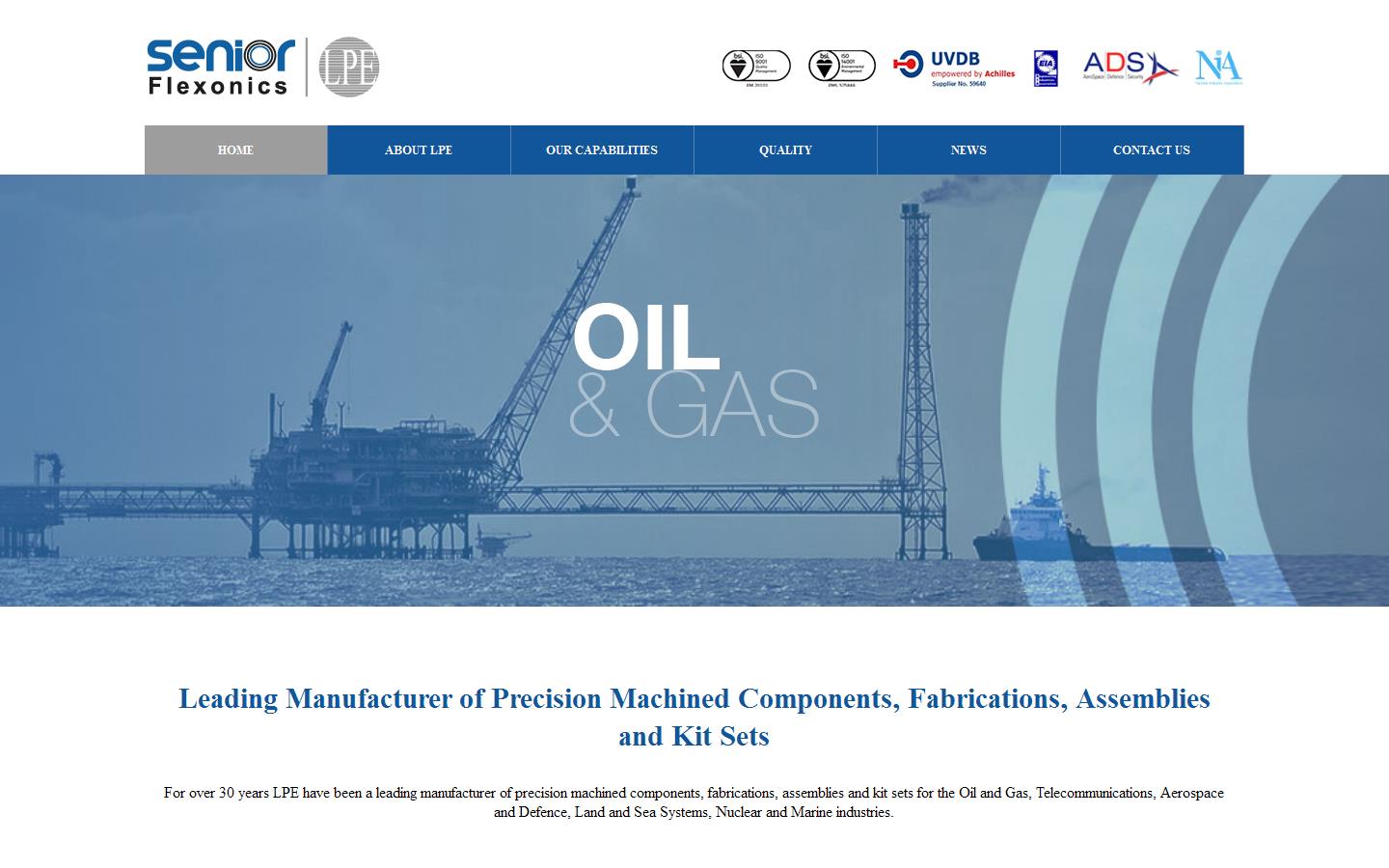 Lymington Precision Website