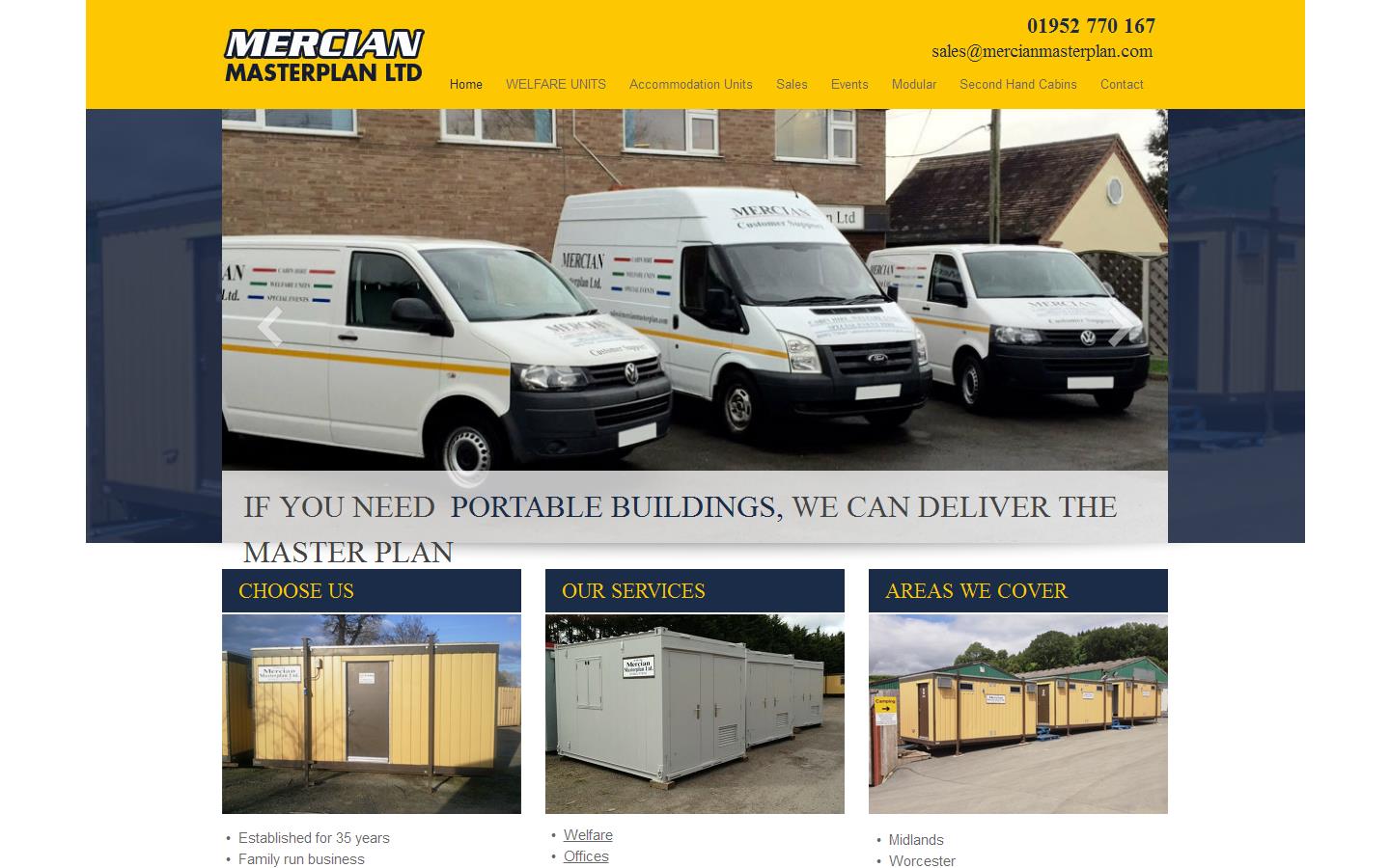 Mercian Masterplan Ltd Website