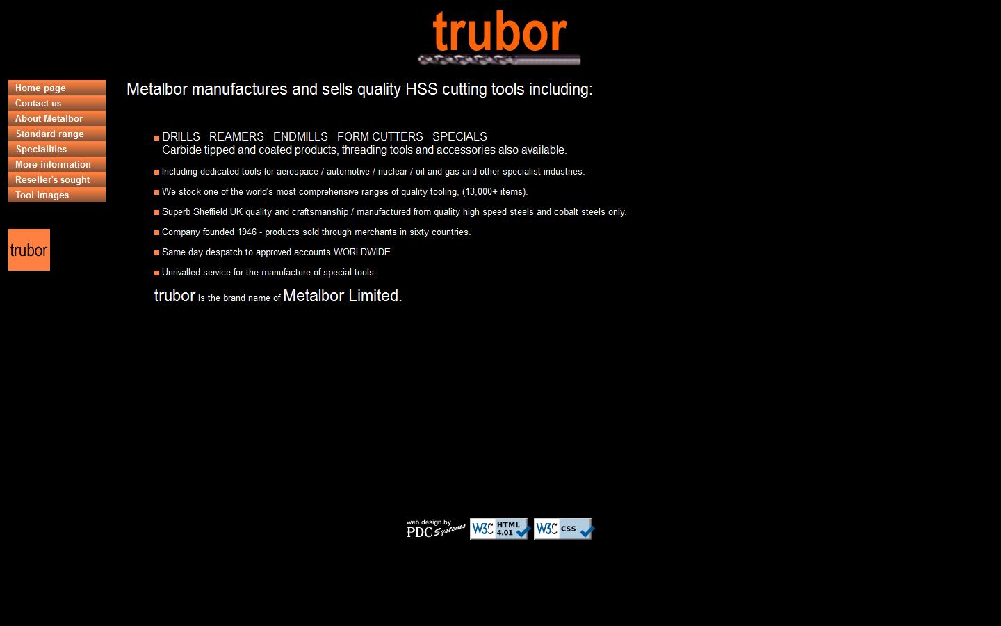 Metalbor Ltd Website
