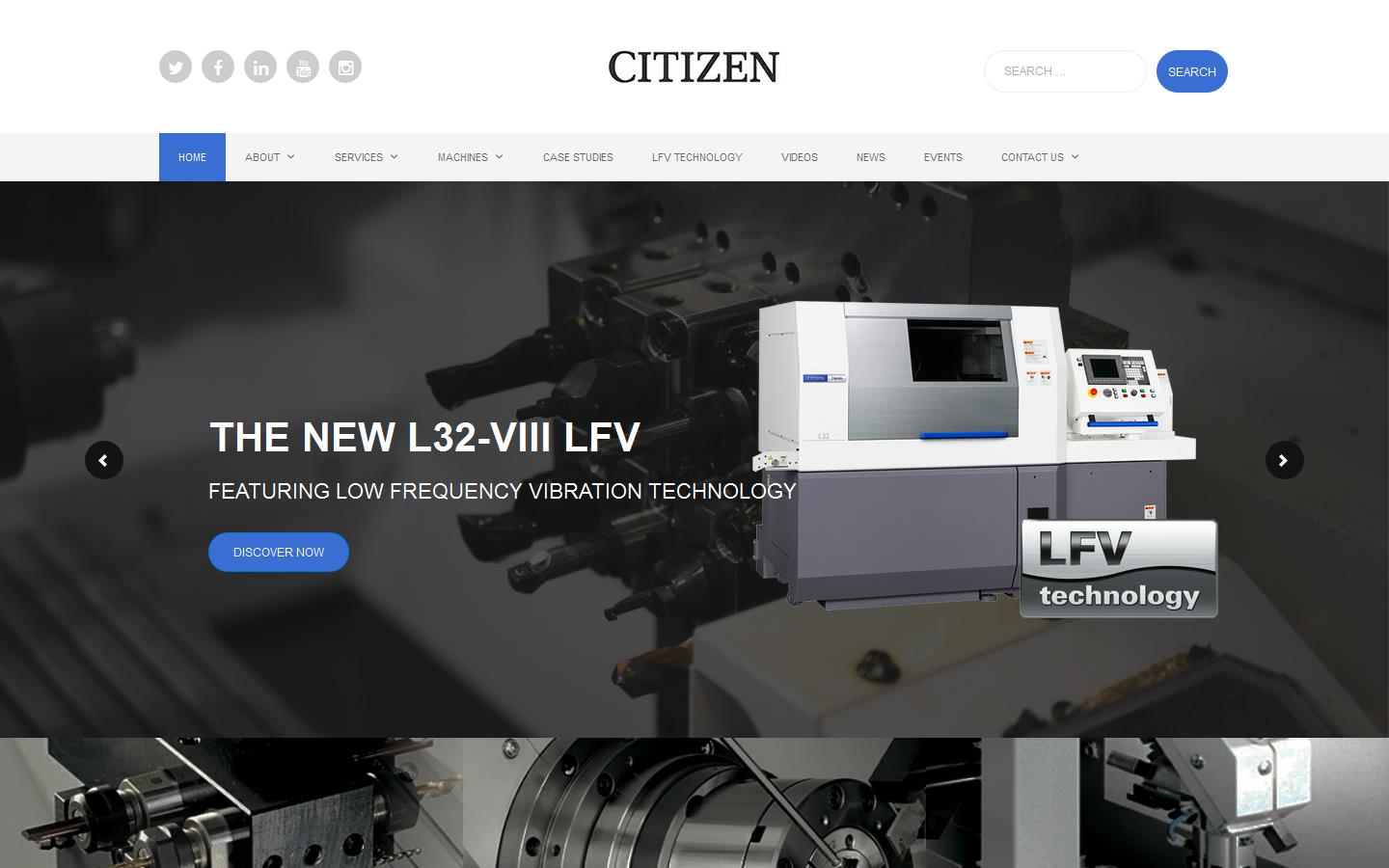 Citizen Machinery Website
