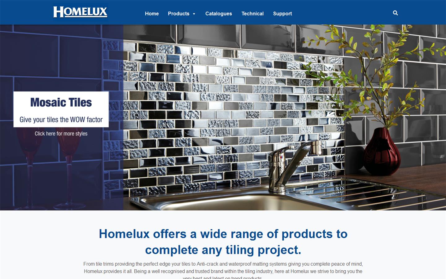 Homelux Website