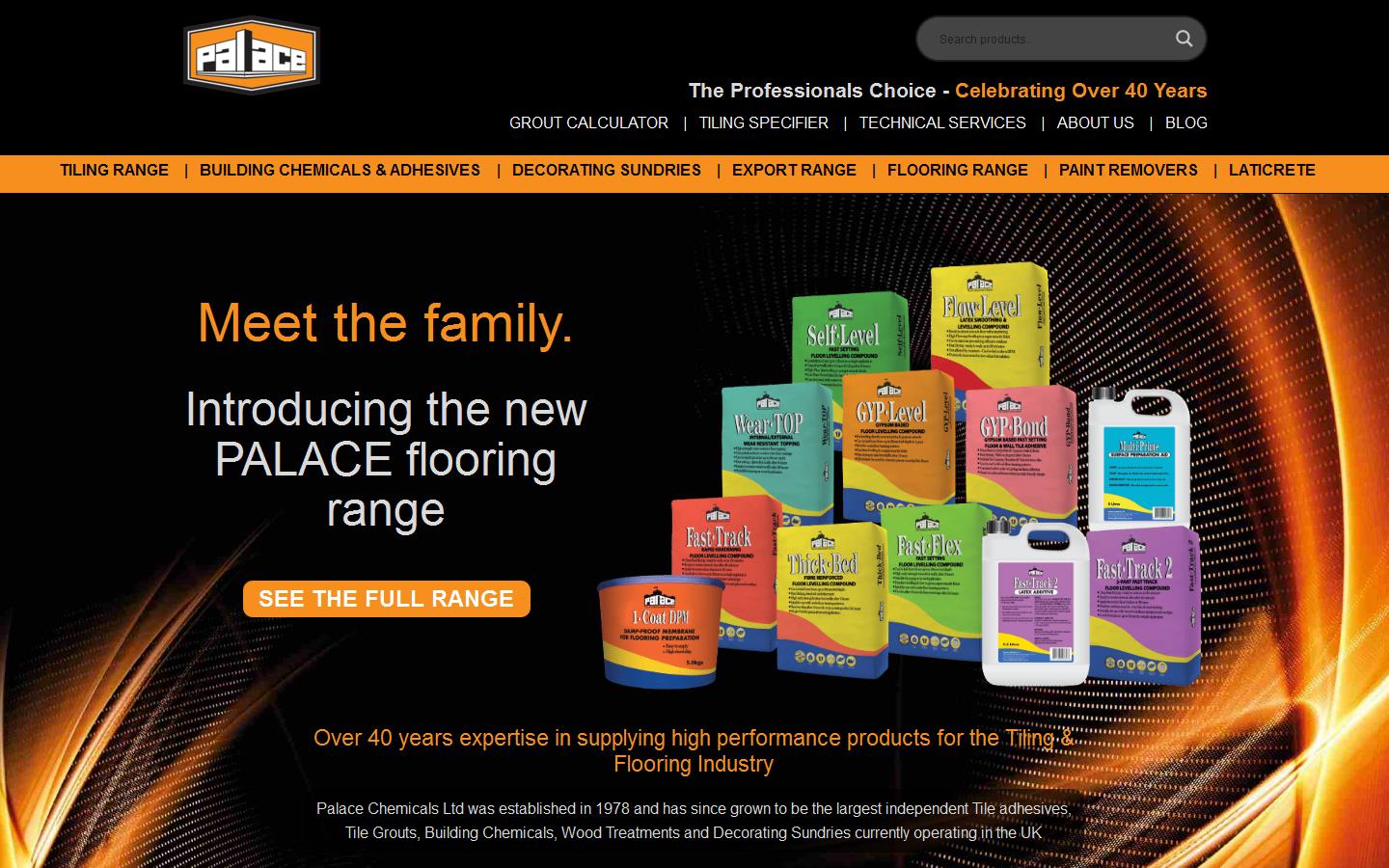 Palace Chemicals Website