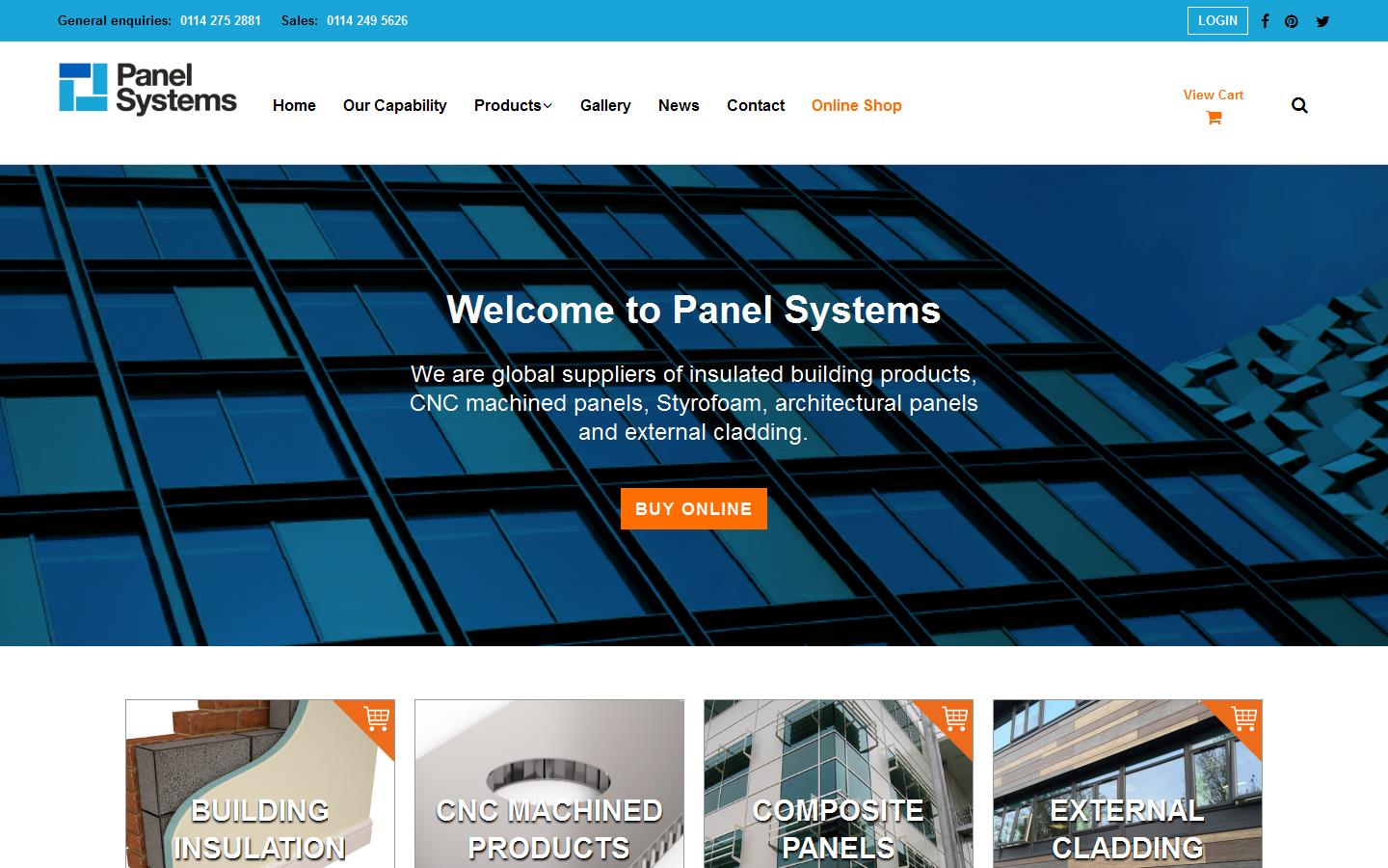 Panel Systems Website
