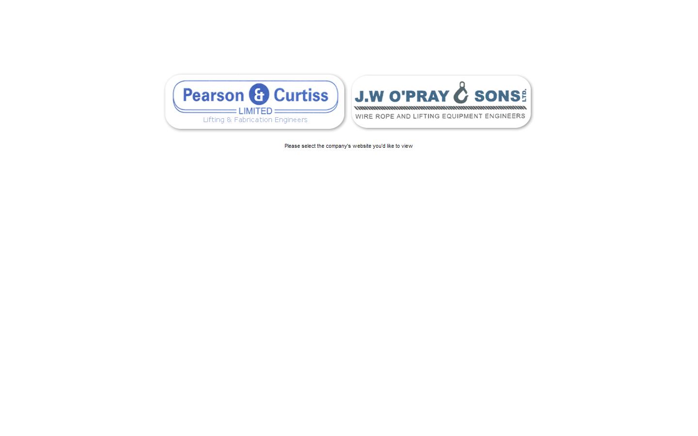 Pearson & Curtiss Ltd Website