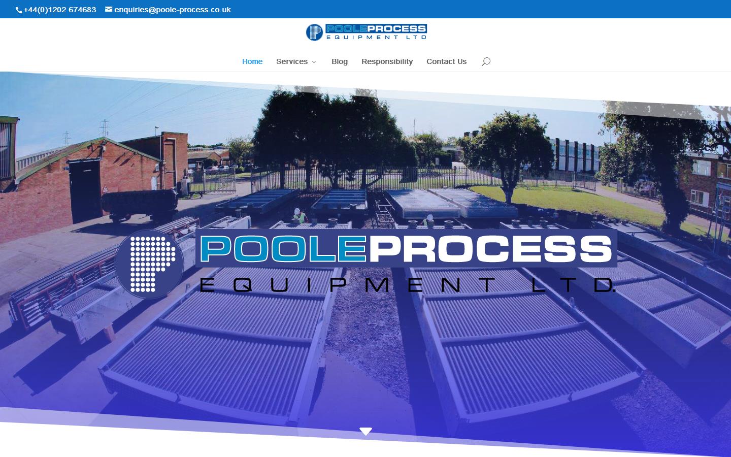 Poole Process Equipment Ltd Website