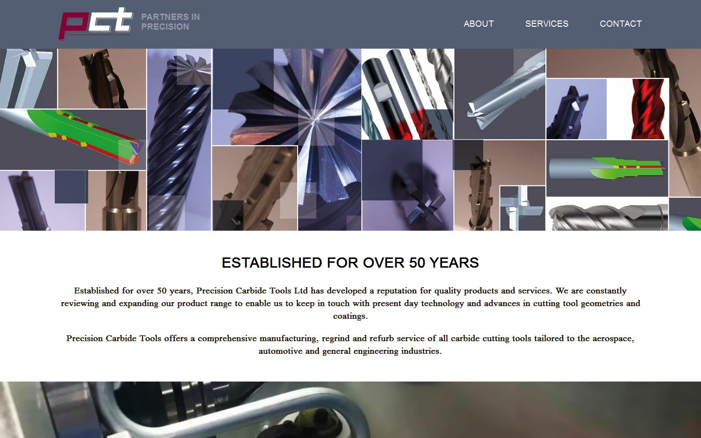 Precision Carbide Tools Website