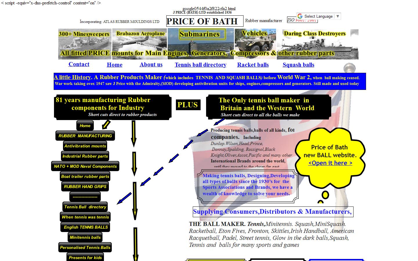 J Price Bath Ltd Website