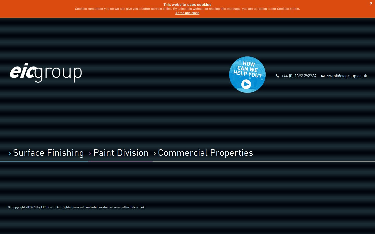 South West Metal Finishing Website