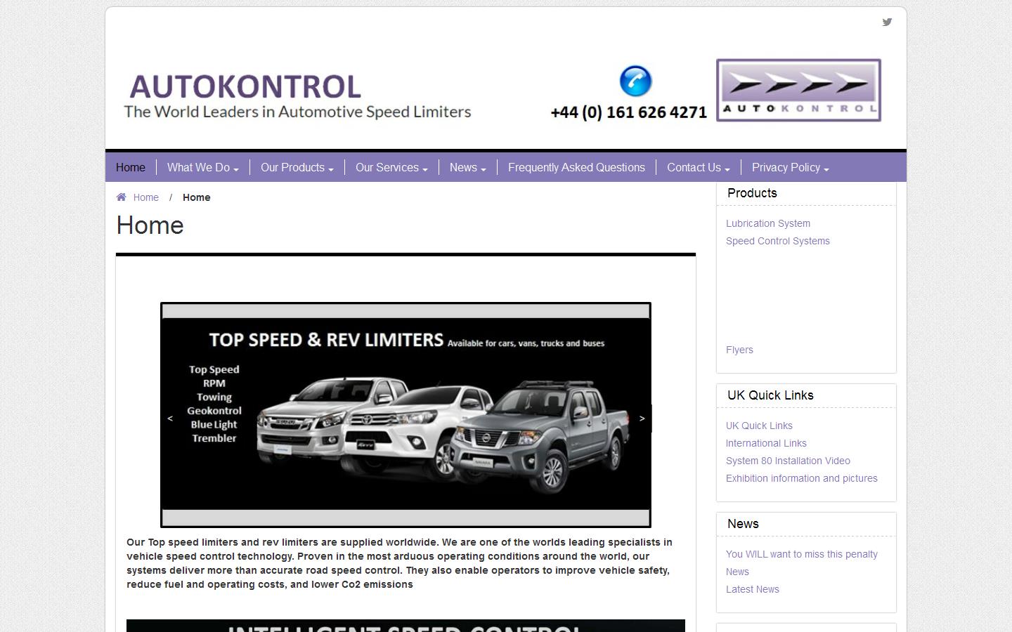Autokontrol Website