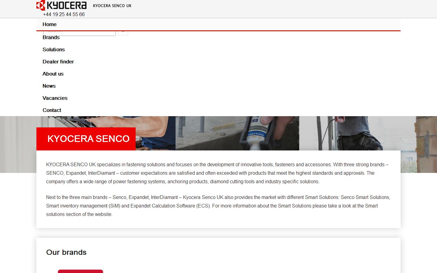 Poppers Senco Website