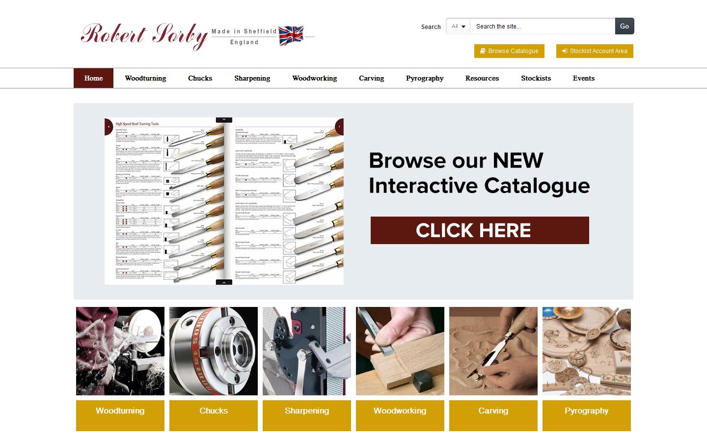 Robert Sorby Website