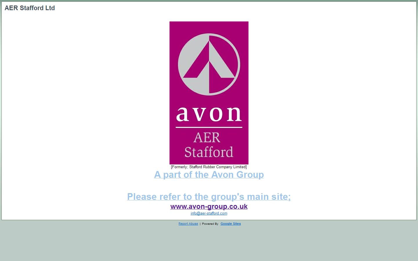 A E R Stafford Ltd Website