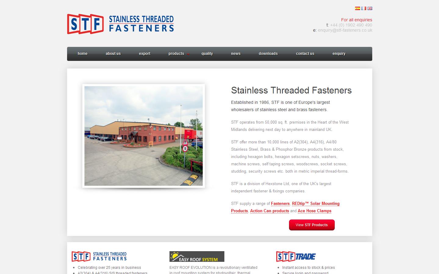 Stainless Threaded Fasteners Website
