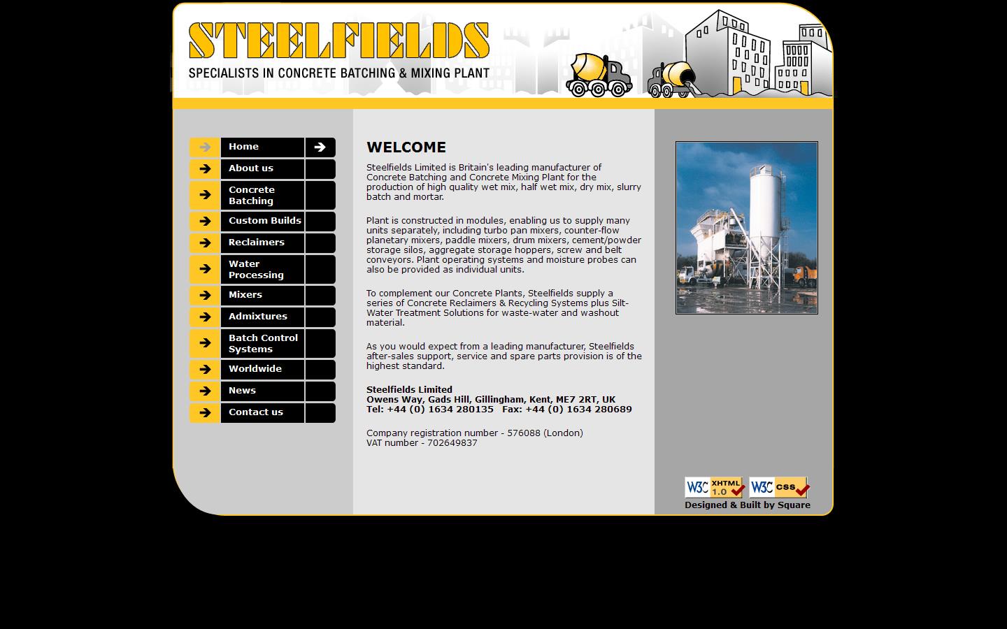 Steelfields Website