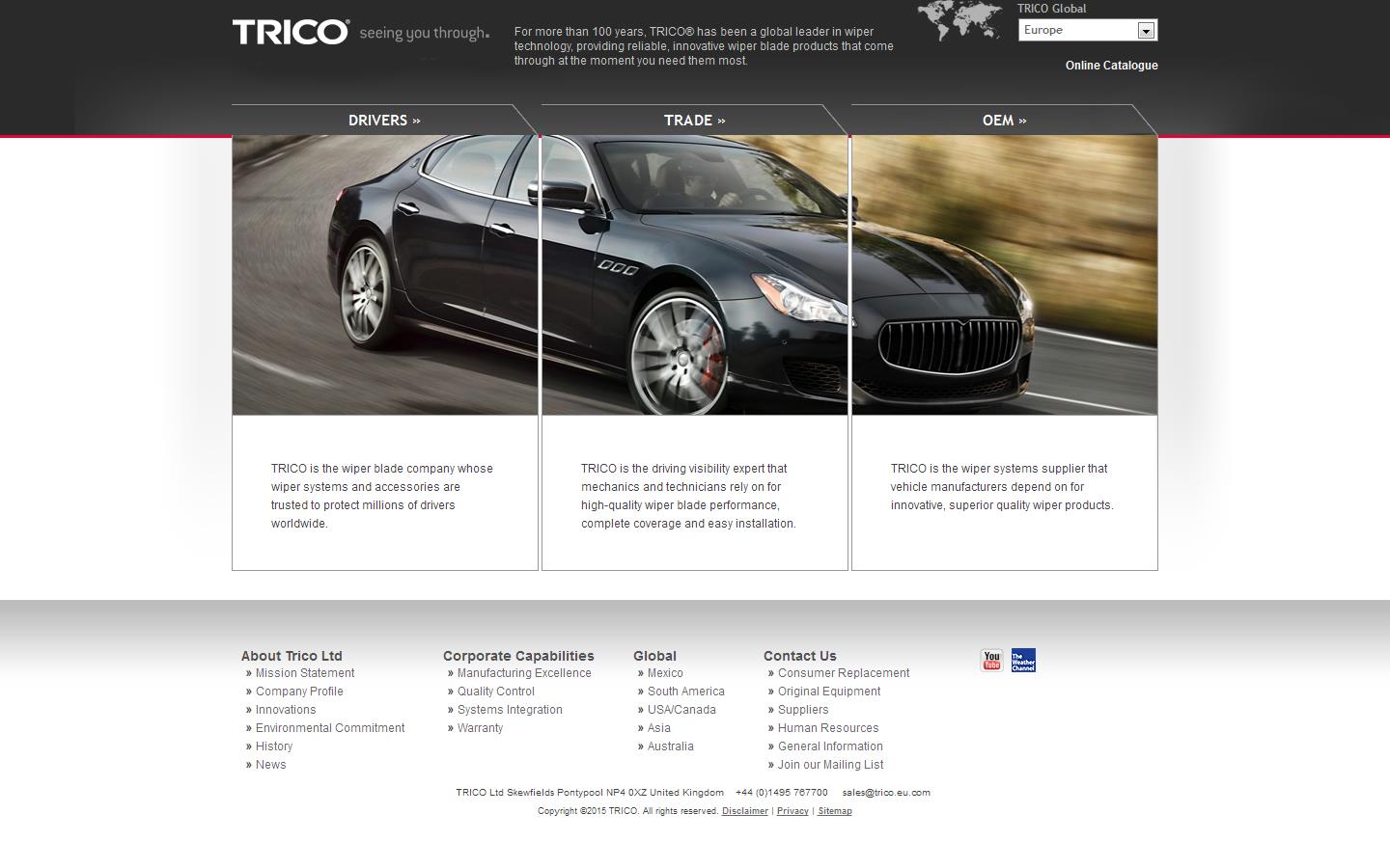 Trico Website
