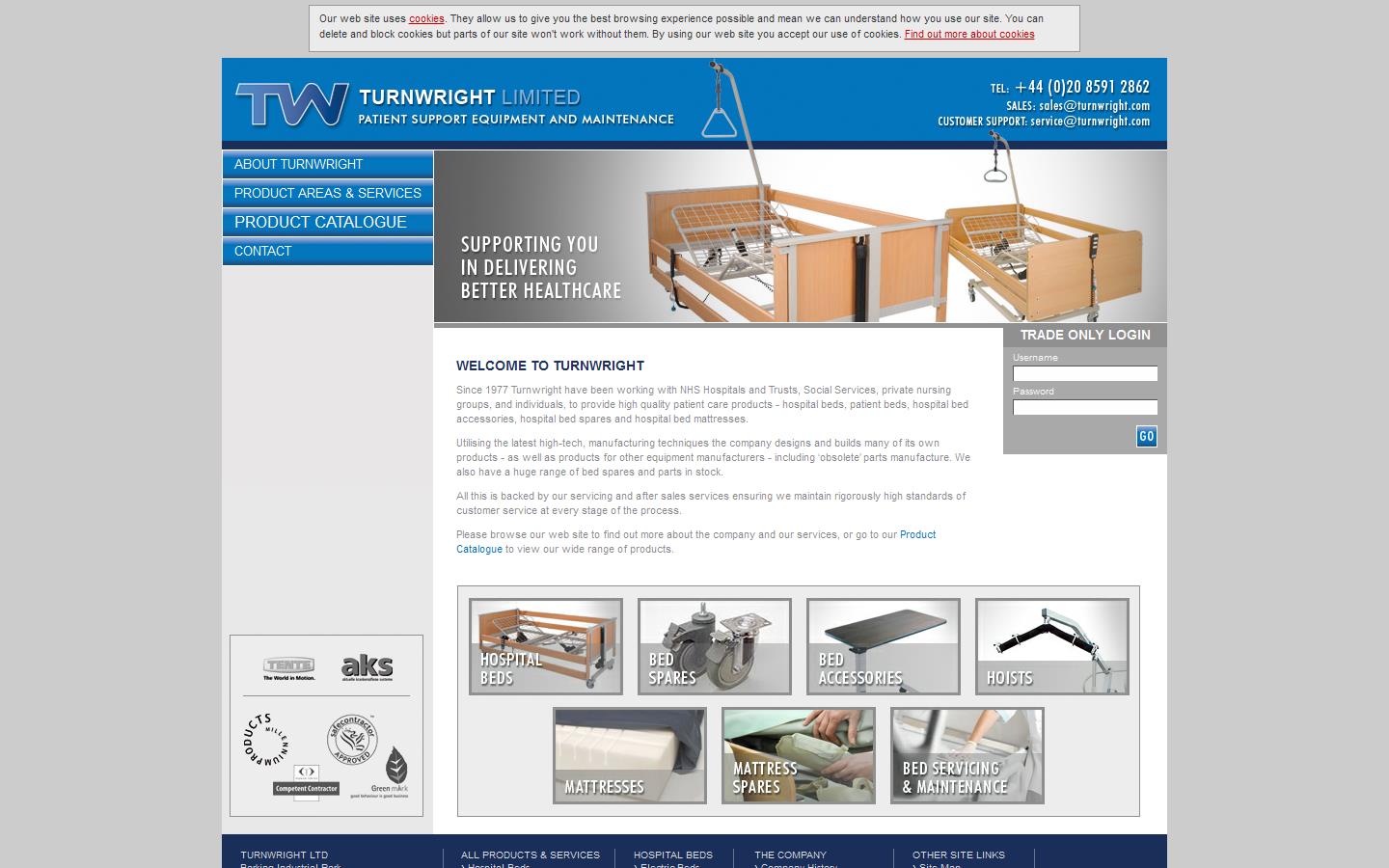 Turnwright Ltd Website