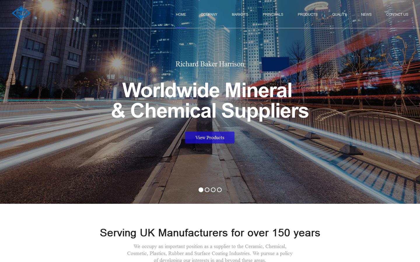 Richard Baker Harrison Ltd Website