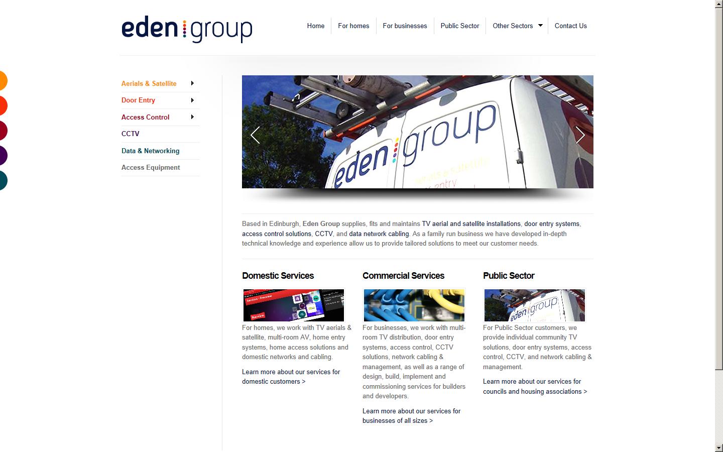 Eden Group Website