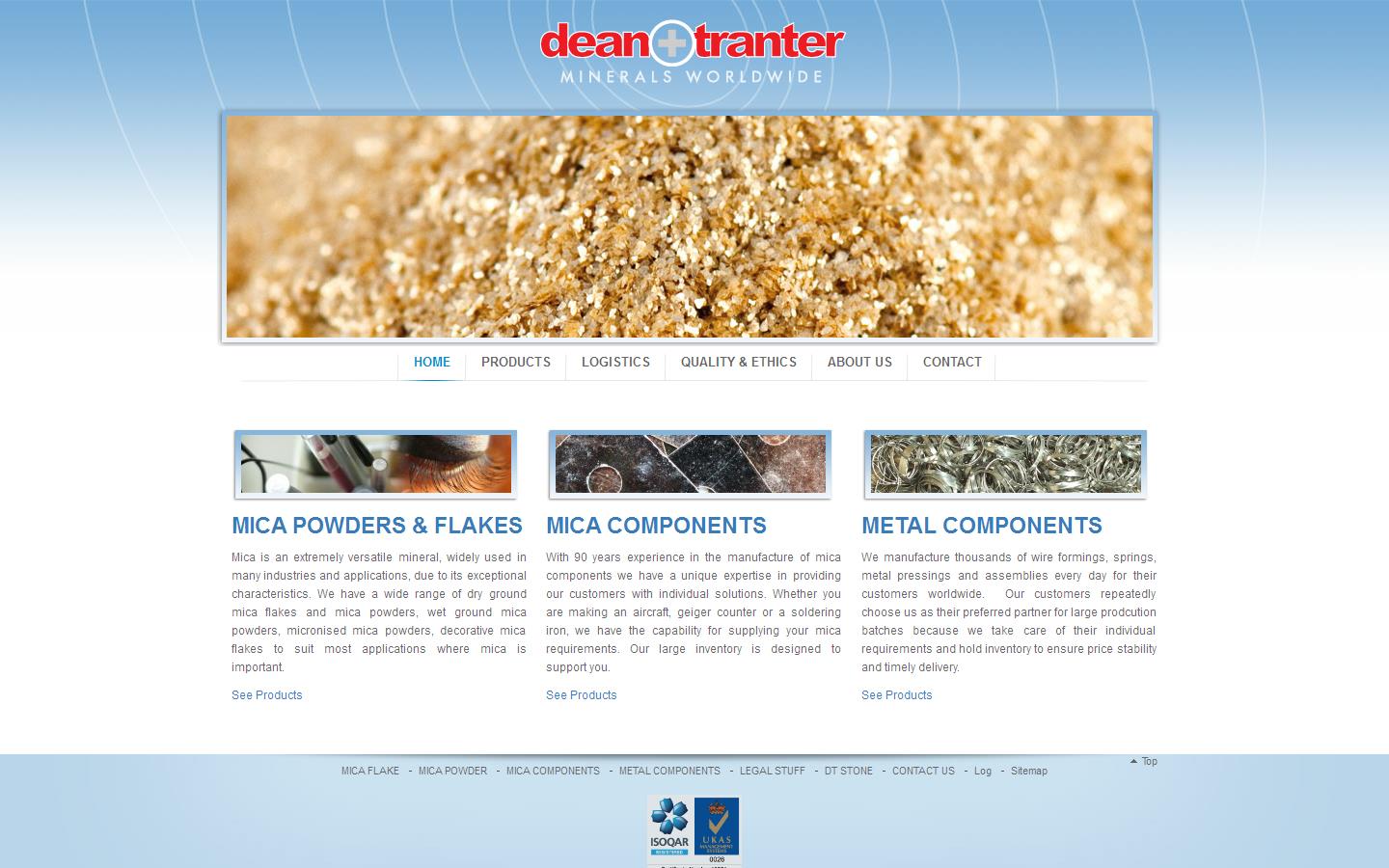 Dean & Tranter Ltd Website