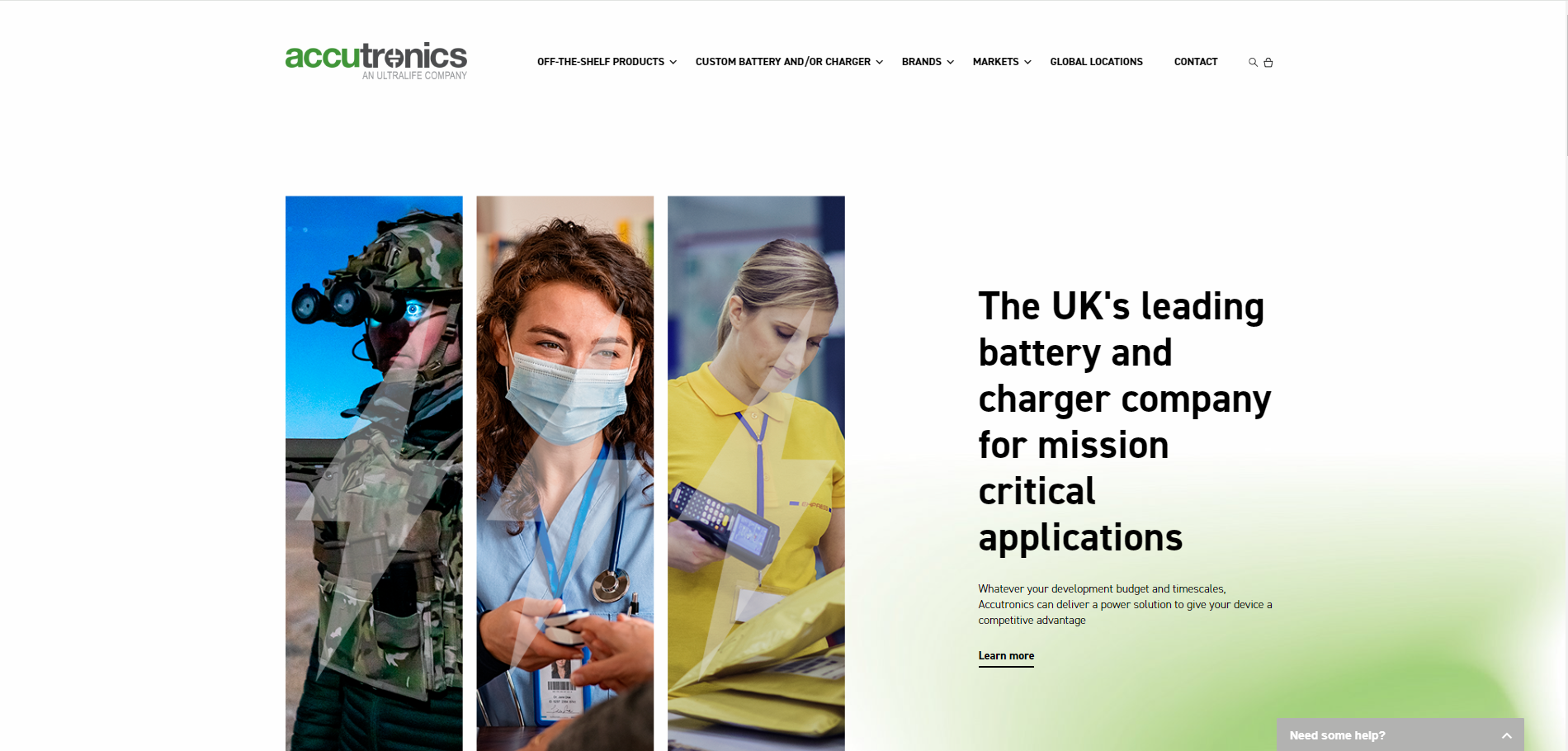 Accutronics Ltd Website