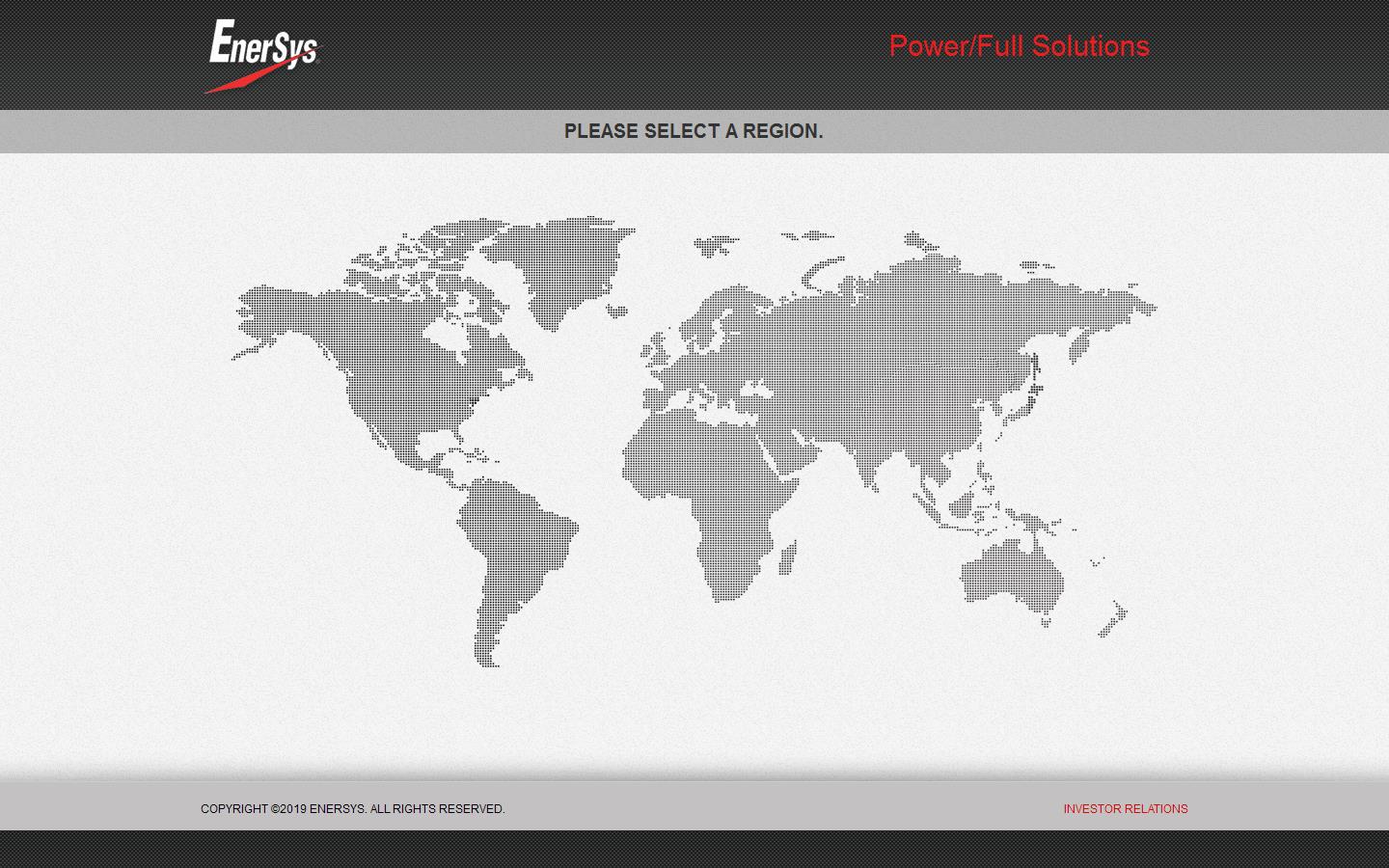 Enersys Website