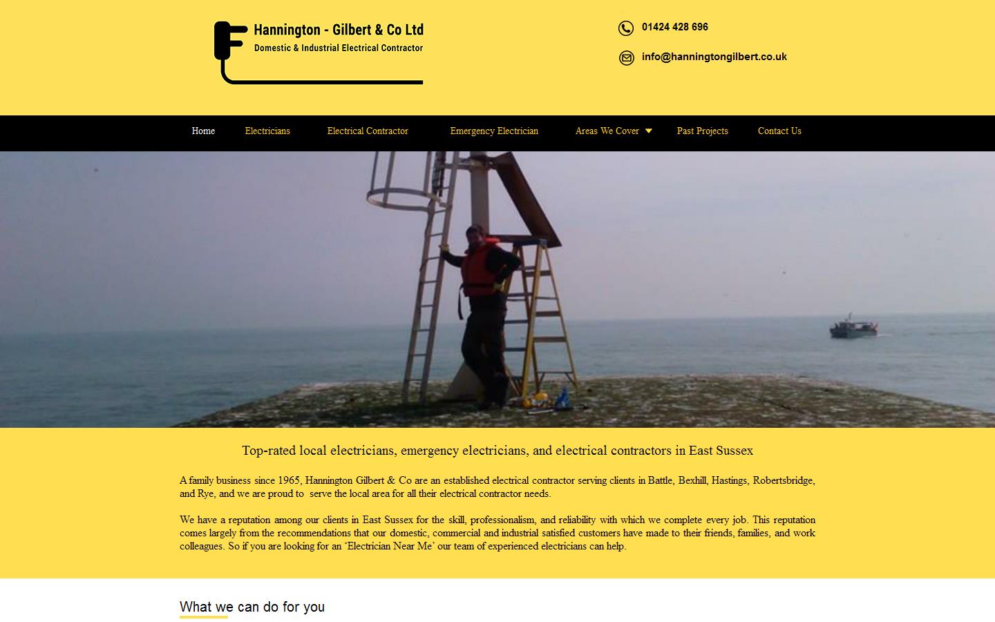 Hannington Gilbert & Co. Ltd Website