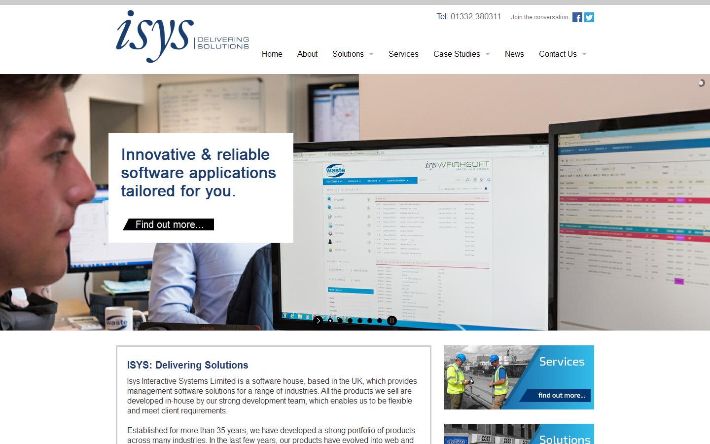 Isys Interactive Systems Ltd Website