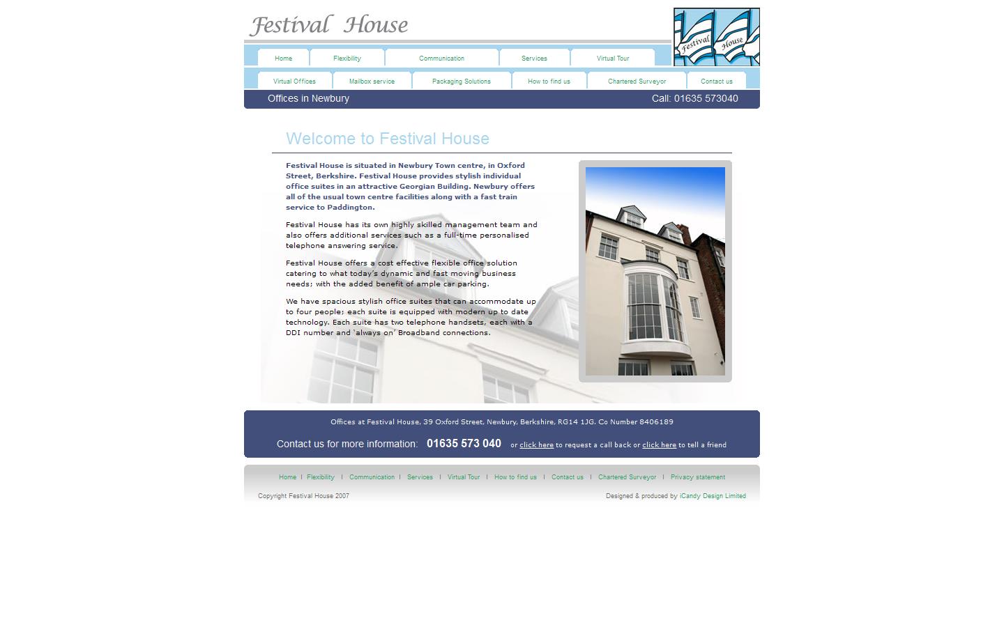 Festival House Business Centre Ltd Website
