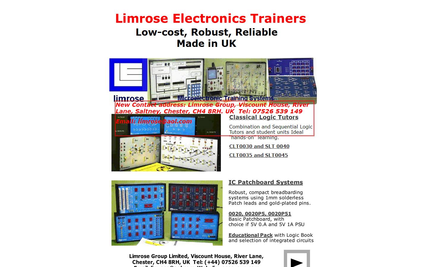 Limrose Group Website