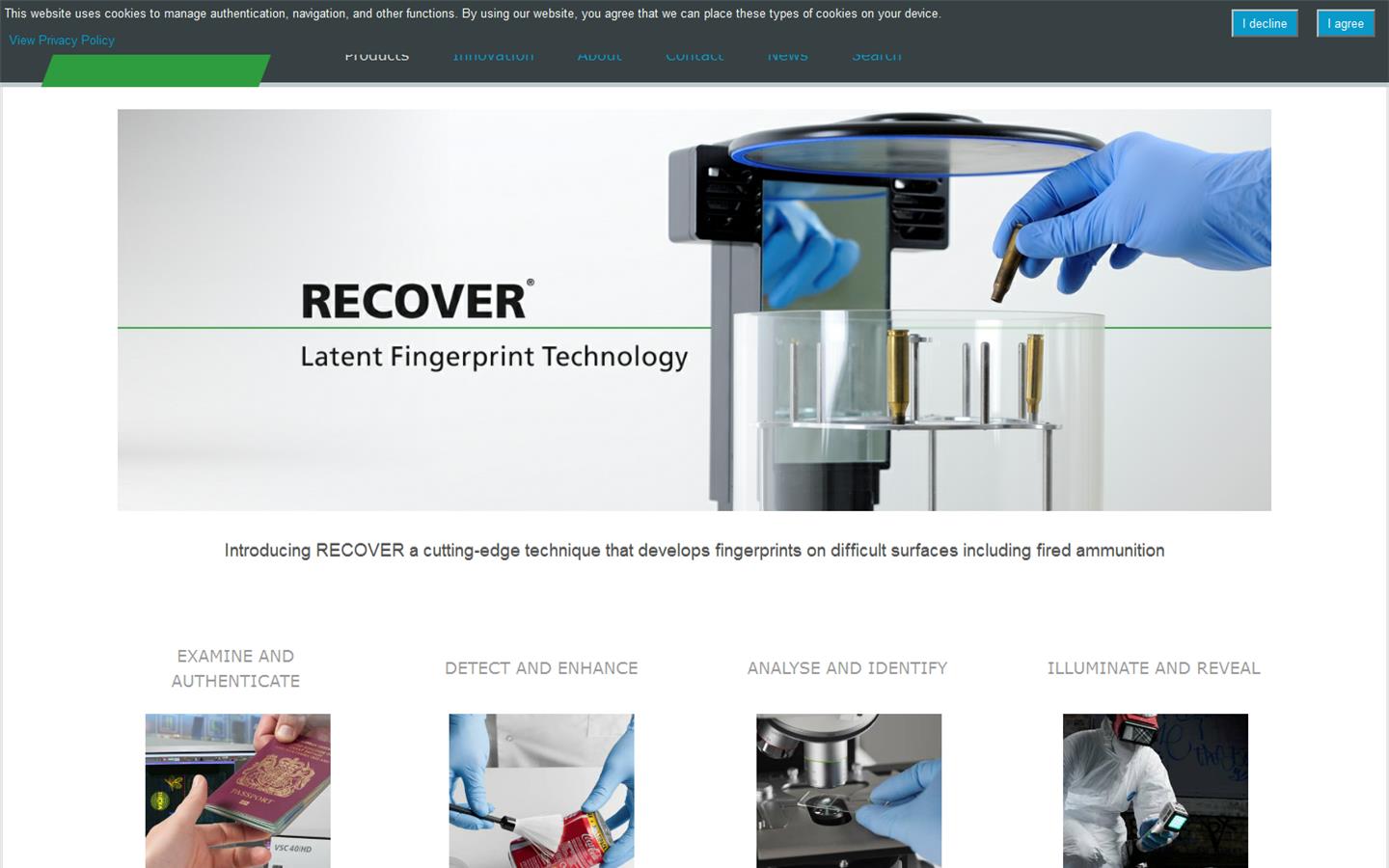 Foster & Freeman Website