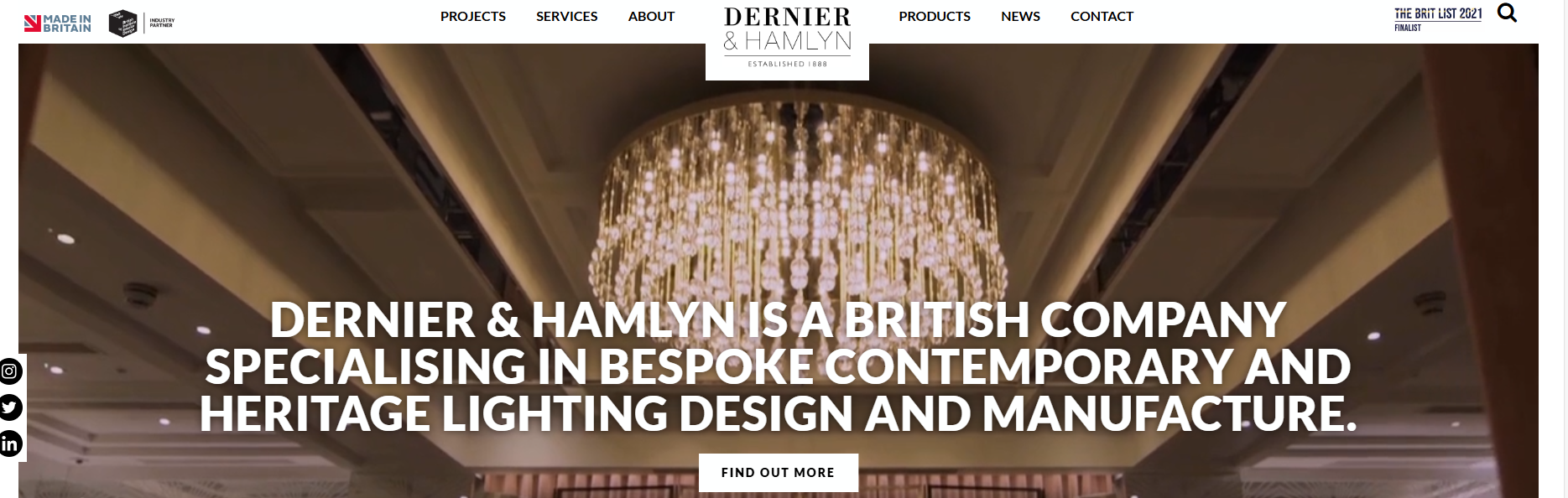 Dernier & Hamlyn Website