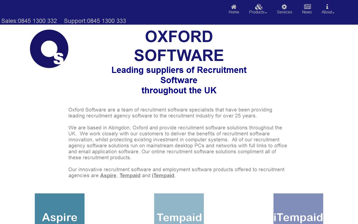 Oxford Software Website