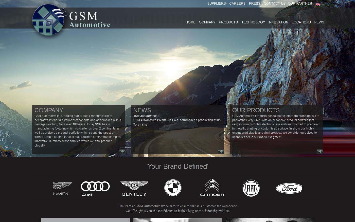 G S M Automotive Website