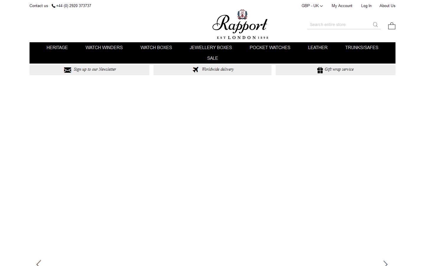 M A Rapport & Co. Ltd Website