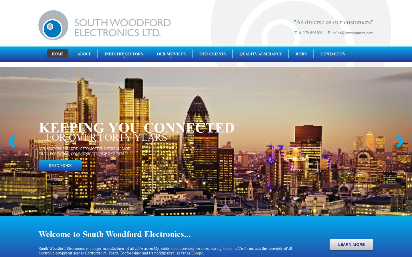 South Woodford Electronics Ltd Website