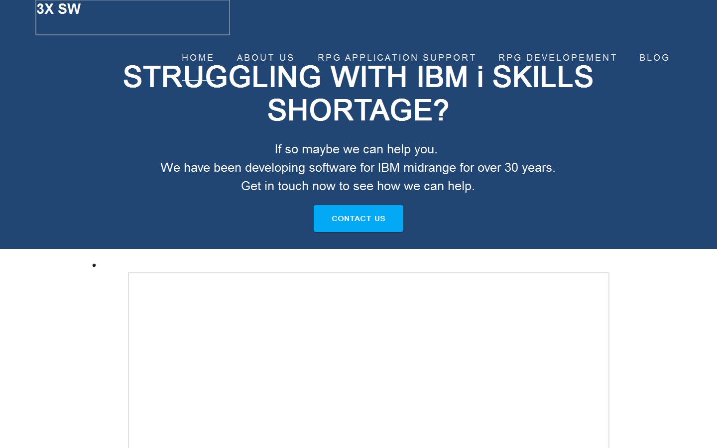 3x Software Ltd Website