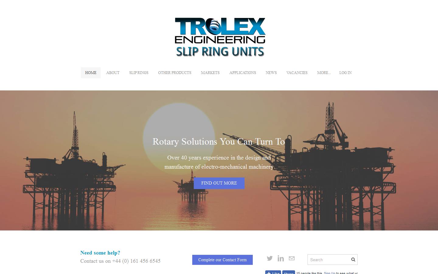 Trolex Engineering Website
