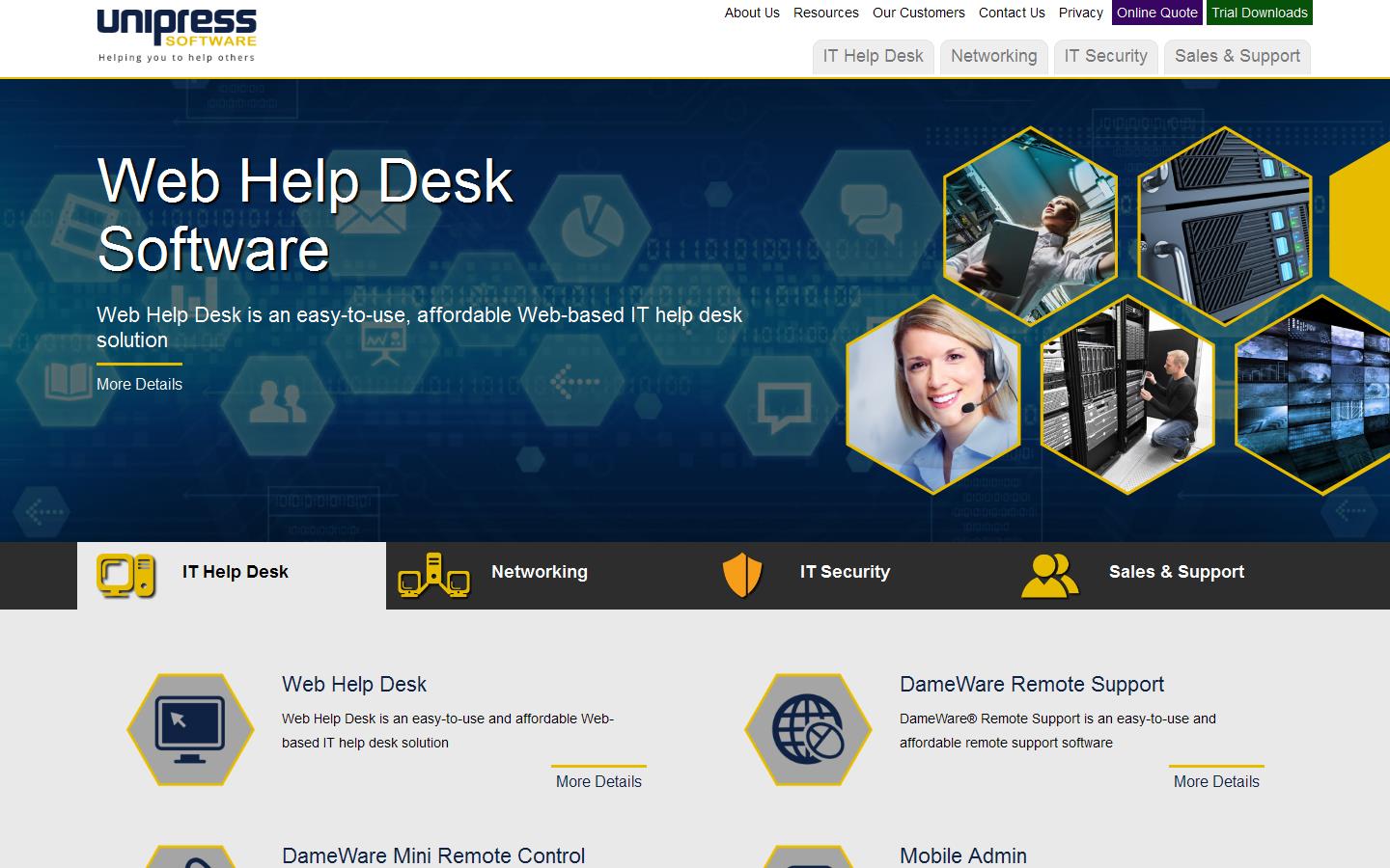 Unipress Software Website