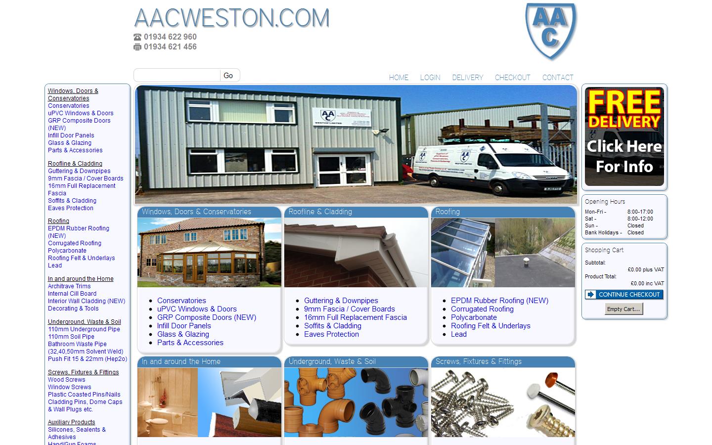 A A C Weston Ltd Website