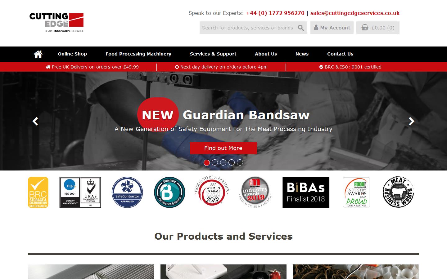 Cutting Edge Website