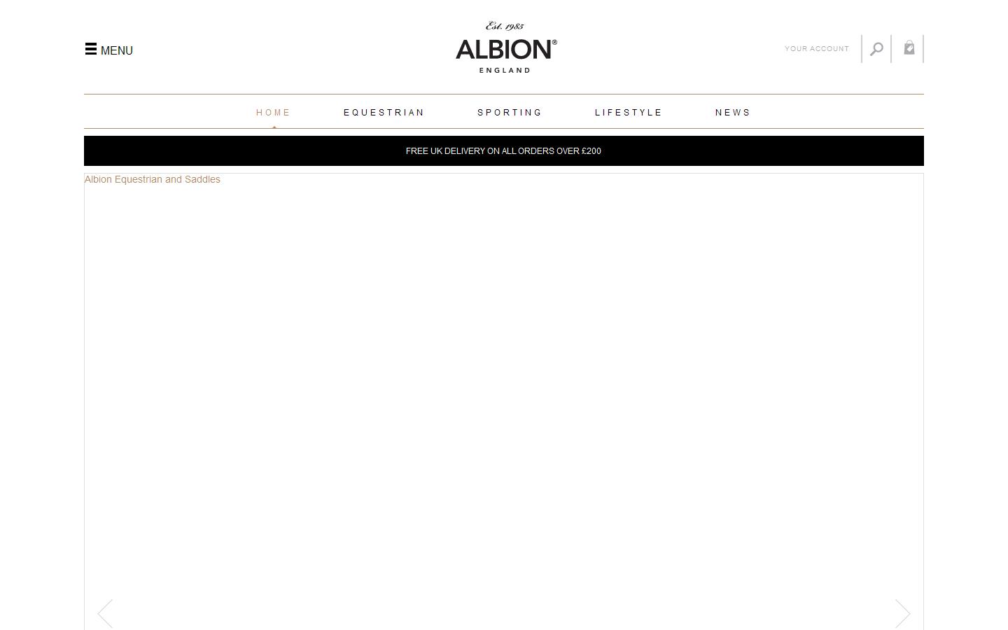 Albion Saddlemakers Website