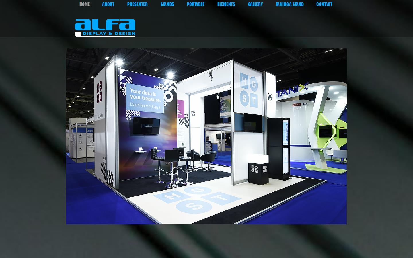 Alfa Display & Design Website