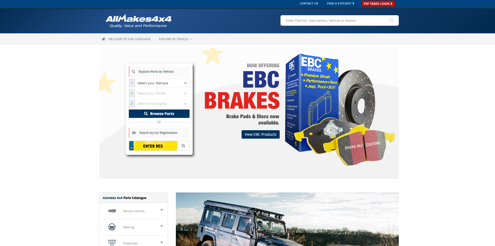 All Makes 4x4 Website