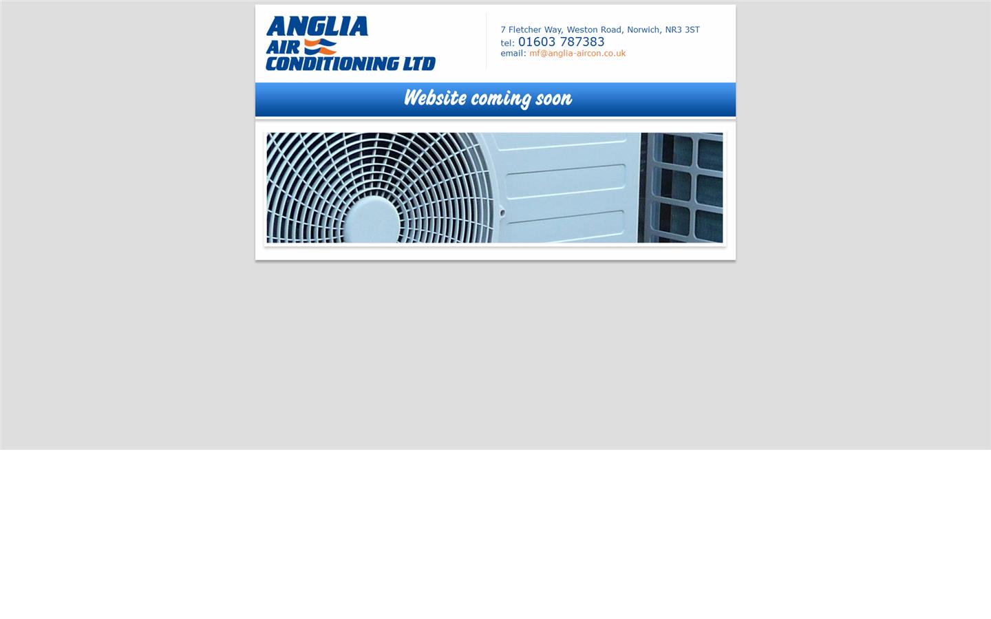 Anglia Air Conditioning Ltd Website